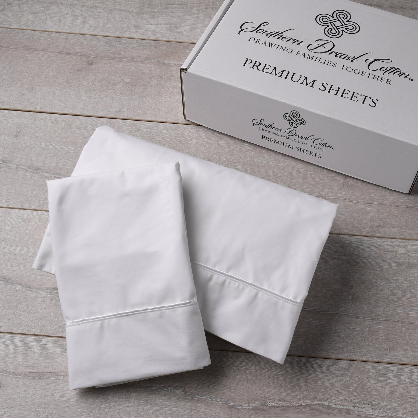 The Berrien Sheet Set: White Satin